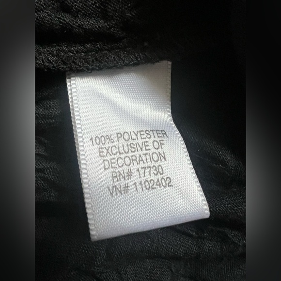 Vintage y2k xhilaration sequin and lace trimmed crinkle layering top size M - Picture 5 of 8